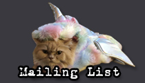 Meooooow.. Join Our Mailing List!