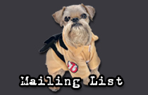 Who You Gonna Call? Join Our Mailing List!