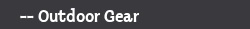 Outdoor Gear