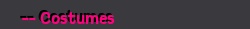 Costumes