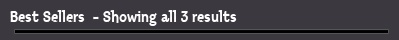Best Sellers  - Showing all 3 results