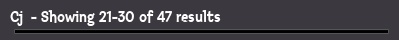 Cj  - Showing 21-30 of 47 results