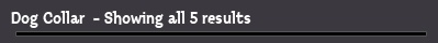 Dog Collar  - Showing all 5 results