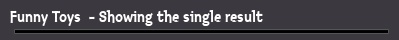 Funny Toys  - Showing the single result