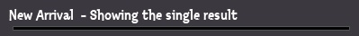 New Arrival  - Showing the single result