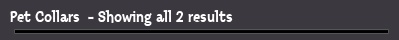 Pet Collars  - Showing all 2 results