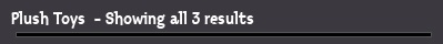 Plush Toys  - Showing all 3 results