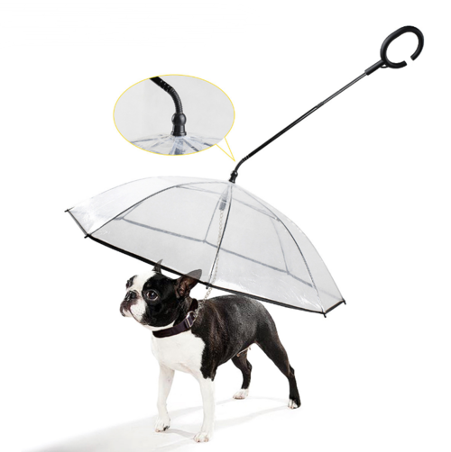Hot Selling Transparent Pet Supplies Adjustable Pet Umbrella - $35.00