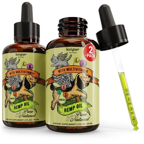 Hemp Oil for Dogs and Cats   Pet Hemp Oil   Cat and Dog Calming - $22.00