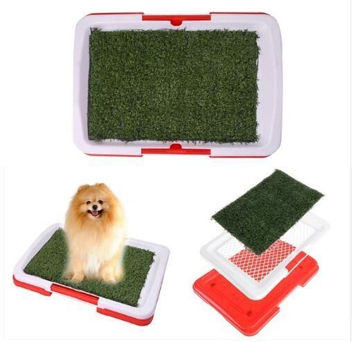 3-Tier Pet Potty Training Pad: The Ultimate Indoor Grass Toilet For - $40.00