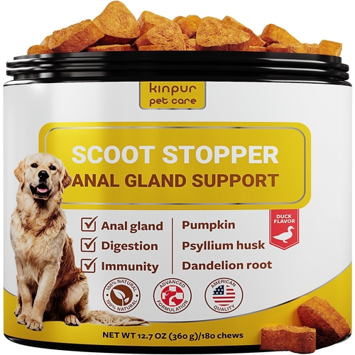 Kinpur Pet Care Scoot Stopper Soft Chews Fiber for Dogs - $22.39