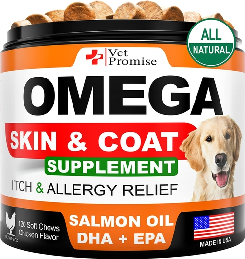 Omega 3 for Dogs   Dog Skin and Coat Supplement   Fish Oil for Dogs - $23.00