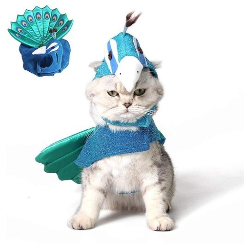 2-Piece pets Peacock Costume - $29.99