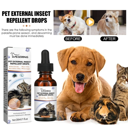 Pet Flea & Tick Spray, Canine and Feline Shampoo, Insect Repellent - $30.99