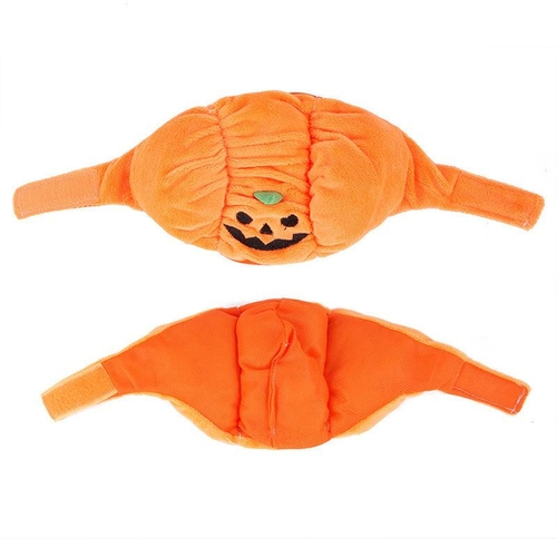 Funny Pumpkin Pet Hat - Cute Halloween Costume For Pets - $9.99