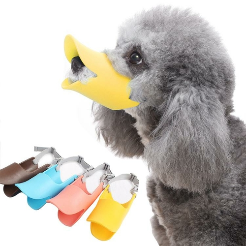 Silicone Duck Muzzle Mask for Dogs (Small dogs) - $14.00