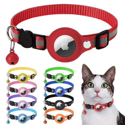 Reflective Airtag Case Collar for Cats and Dogs - $18.00