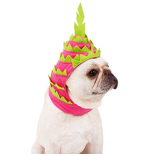 Tropical Dragon Fruit Pet Hat: A Fun And Stylish Costume For Dogs And - $9.99