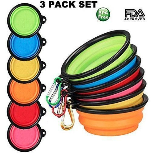 Collapsible Dog Bowls - $14.39