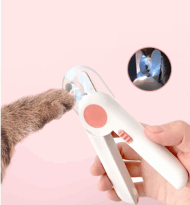Pet Nail Scissors LED Cat Nail Clipper Trimmer - $13.99