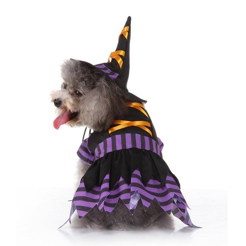 Funny Halloween Pet Costume Skirt - Purple Acrylic Skirt For Dogs - $15.25