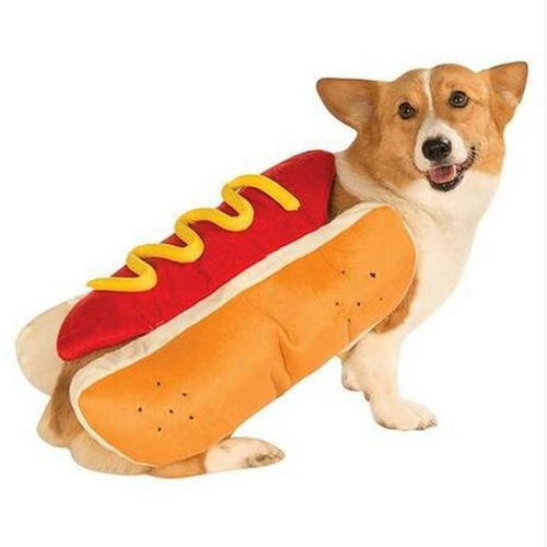 Hot Dog Apparel Pet Suppliers Costume Mustard Cat Clothes Outfit - $26.99